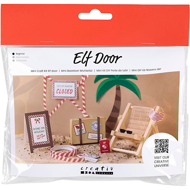 Produktbilde 1 for Mini DIY Kit Alvedør, På ferie, 1 pk.
