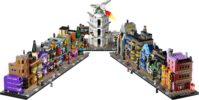 Produktbilde 2 for Trollmannsbutikker i Diagonallmenningen LEGO® Harry Potter™ (76444)