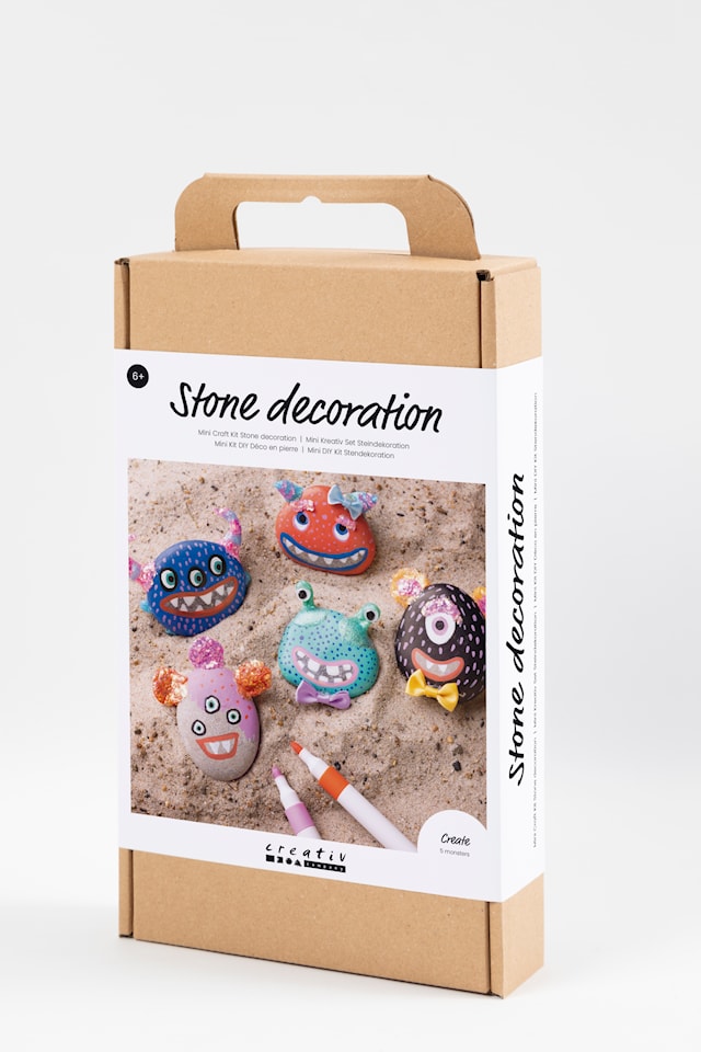 Produktbild 7 för Pysselset - Monster Stendekoration, Creativ Company