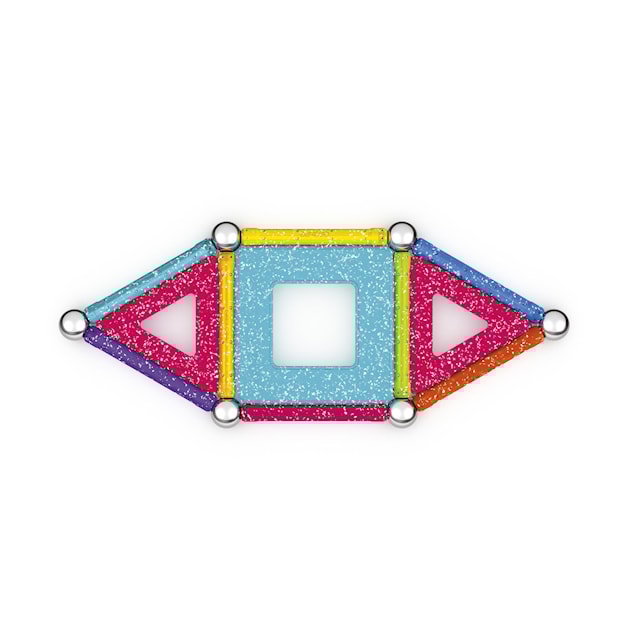 Produktbild 4 för Geomag Glitter Recycled 22 delar