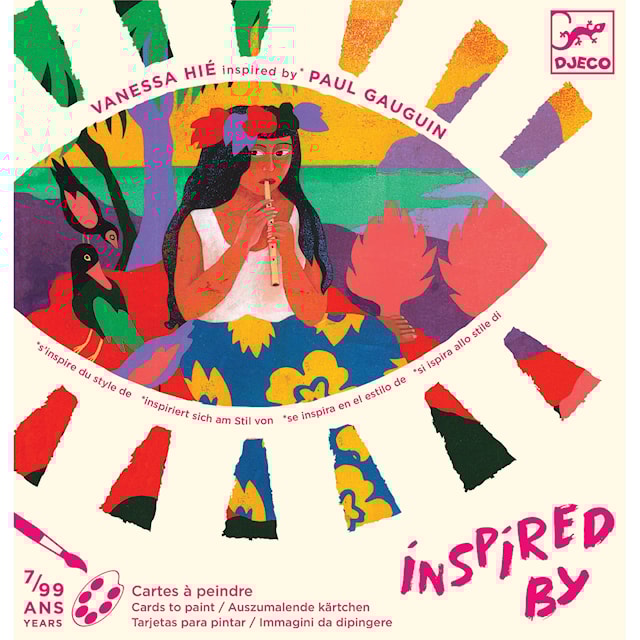 Produktbilde 1 for Lag & Mal med Vannfarger inspirert av Paul Gauguin Djeco