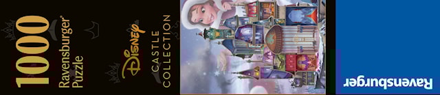 Produktbild 6 för Disney Castles Belle pussel 1000 bitar, Ravensburger