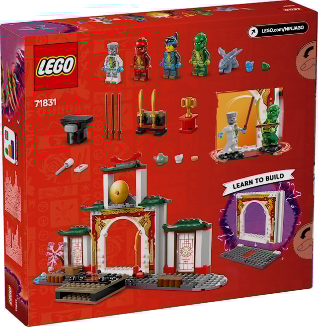 Tuotekuva 3 - Ninjojen Spinjitzu-temppeli LEGO® Ninjago (71831)