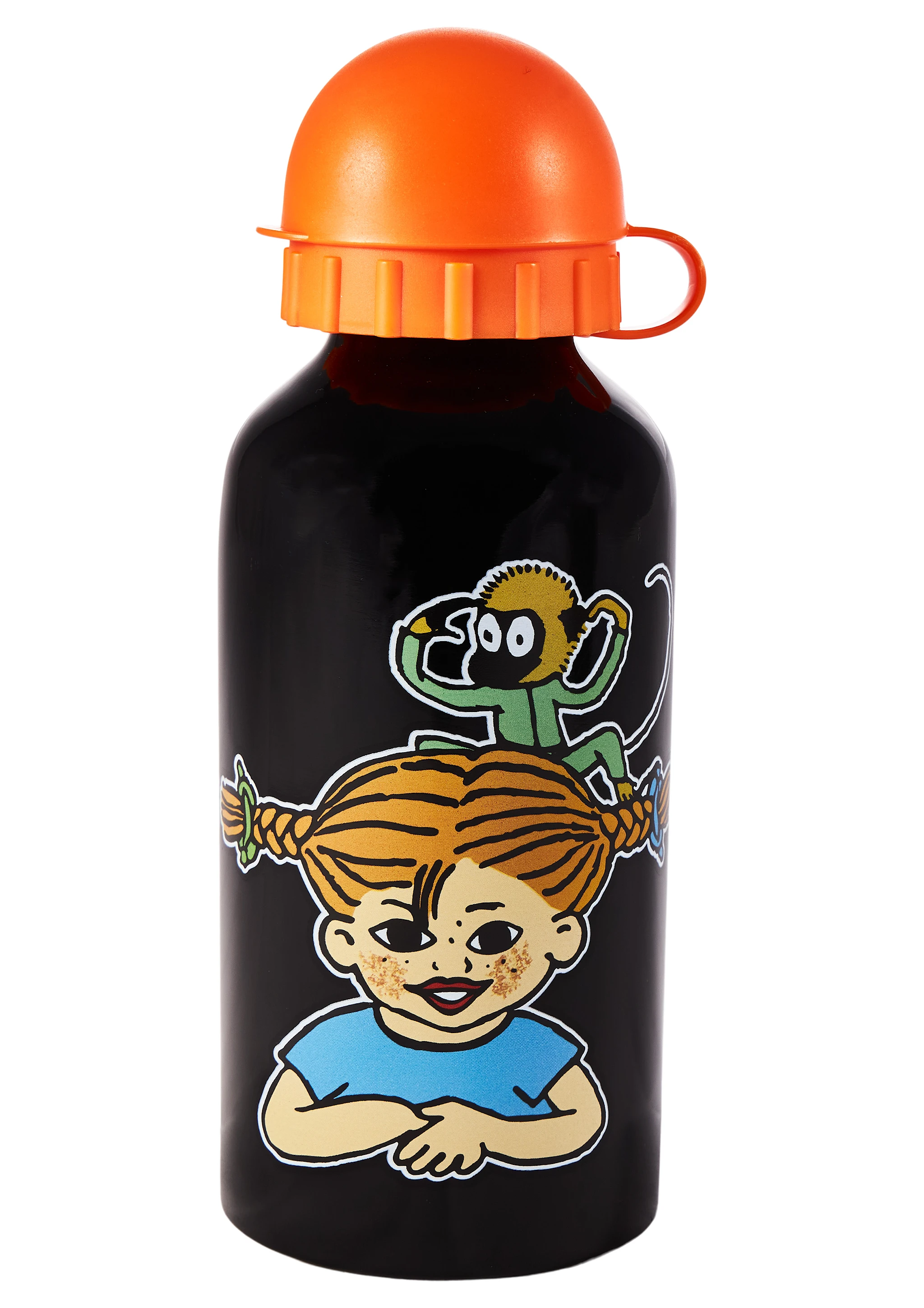 Produktbilde for Vannflaske Aluminium Pippi Langstrømpe