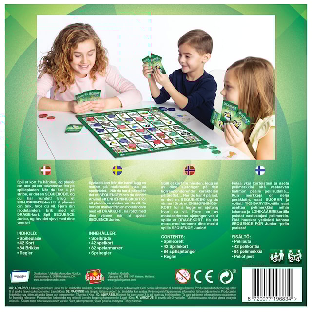 Tuotekuva 2 - Sequence Junior (FI/SE/NO/DK)