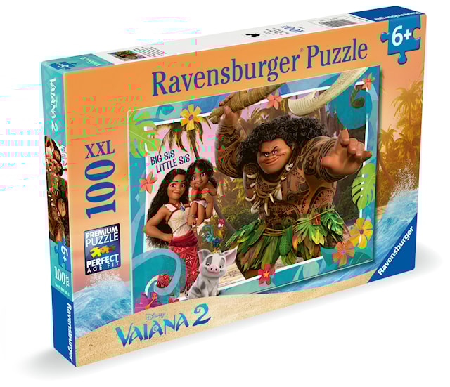 Tuotekuva 3 - Disney Vaiana 2 Palapeli 100 palaa XXL, Ravensburger