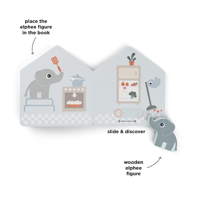 Produktbild 2 för Elphee's Hem Aktivitetsbok Deer Friends Done By Deer