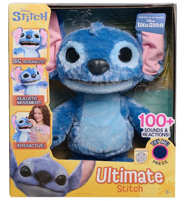 Produktbilde 1 for Disney Stitch interaktivt kosedyr 34 cm Stitch