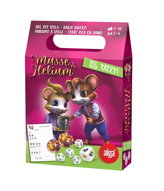 Produktbilde 2 for Musse & Helium Yatzy (SE/NO)
