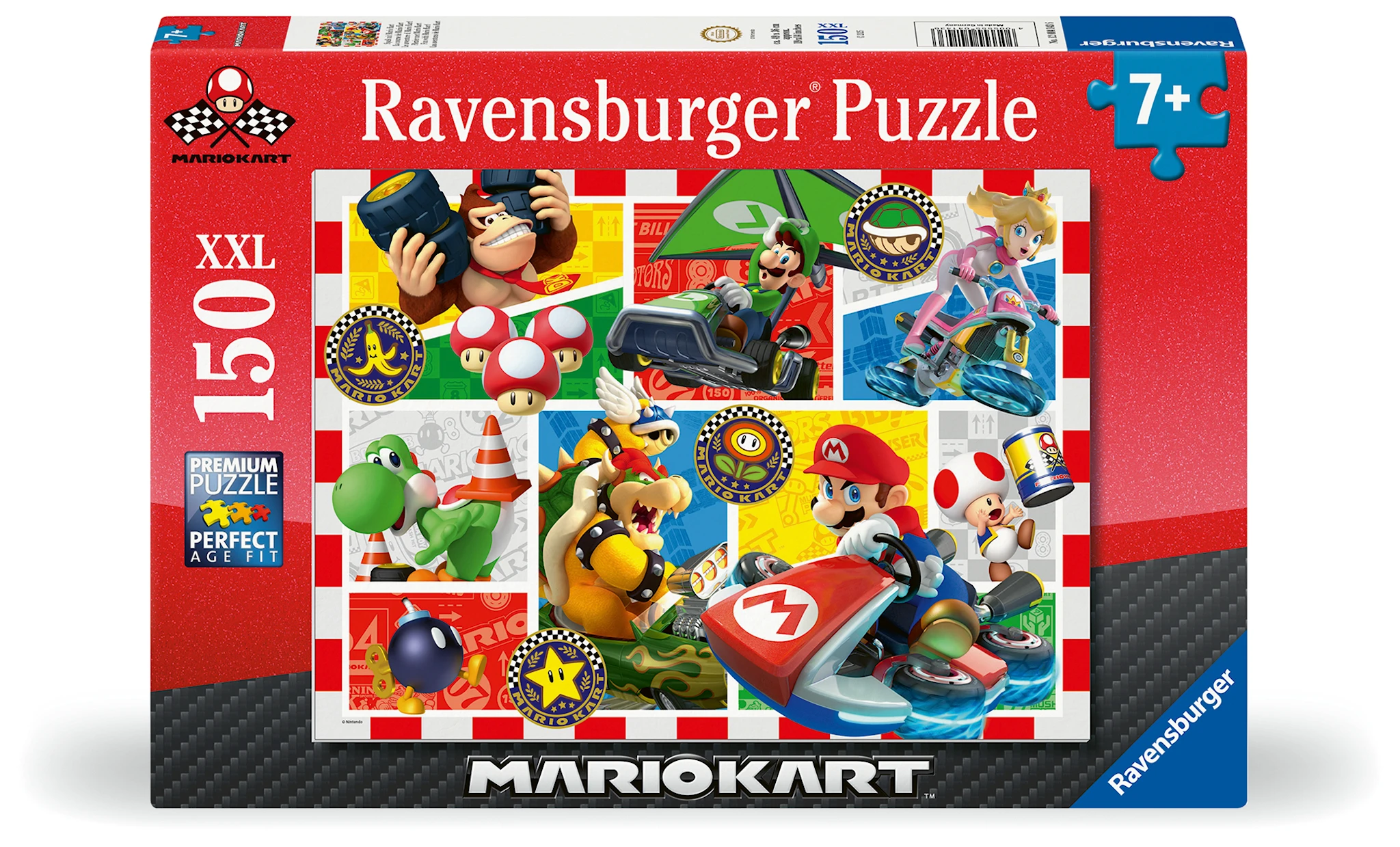 Tuotekuva ille Mario Kart Palapeli 150 palaa XXL, Ravensburger