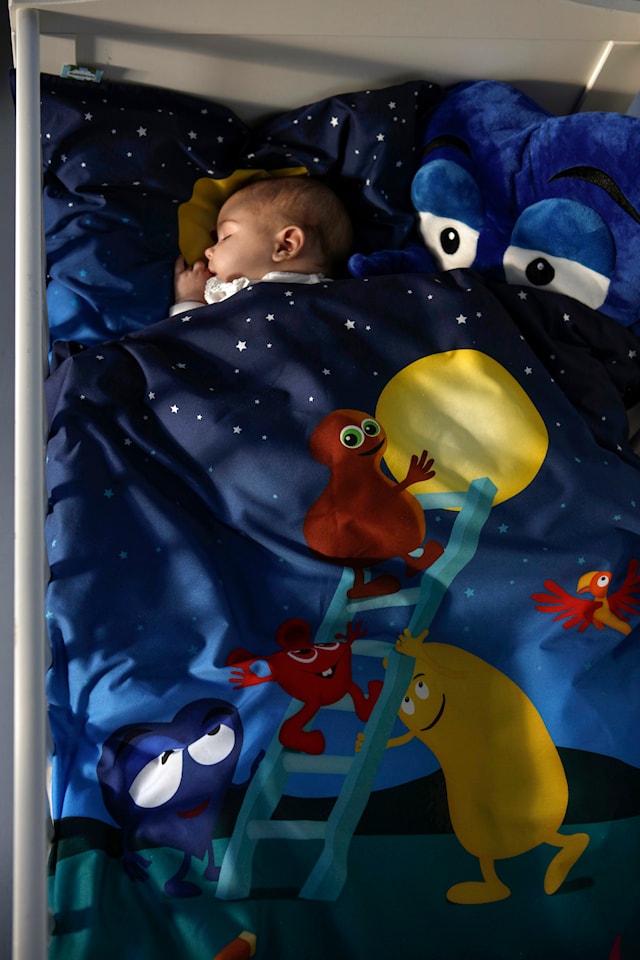 Produktbilde 2 for Sengesett til sprinkelseng Babblarna Månen Teddykompaniet