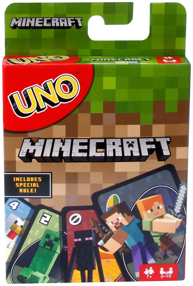 Tuotekuva 1 - UNO Minecraft (EN)