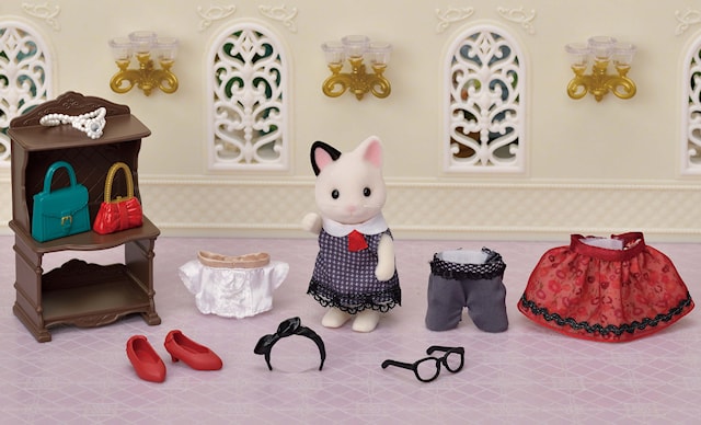 Produktbild 1 för Mode Lekset med Bondkatt Sylvanian Families