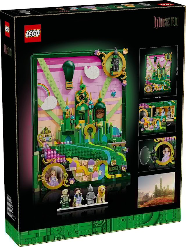 Tuotekuva 2 - Emerald City ‑taideteos LEGO® Wicked (75685)