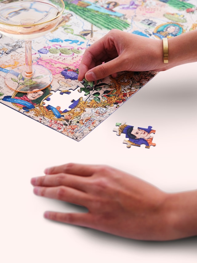 Produktbilde 5 for Vinpuslespill - Champagne 1000 brikker Water and Wines