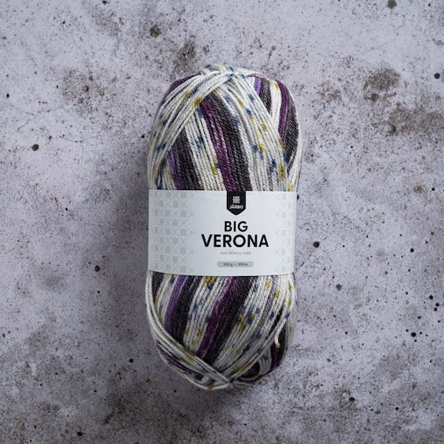 Big Verona 200 g Poppy Purple Tweed Järbo