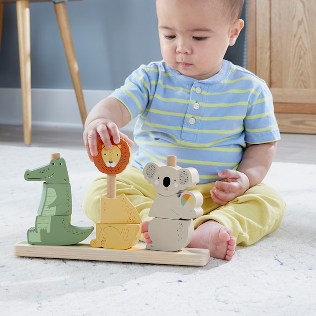 Tuotekuva 5 - Fisher-Price Stack & Sort -Eläimet