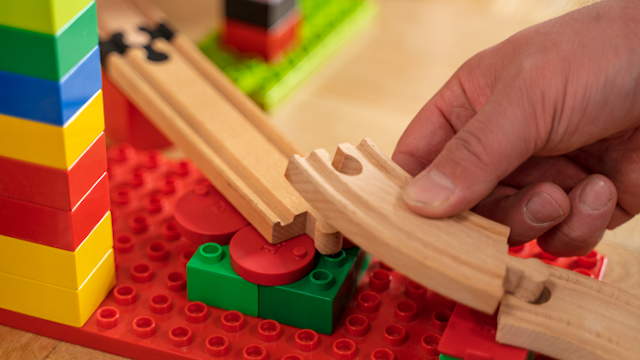 Produktbild 3 för Track Connector Kopplingar Byggmästare Stor Toy2