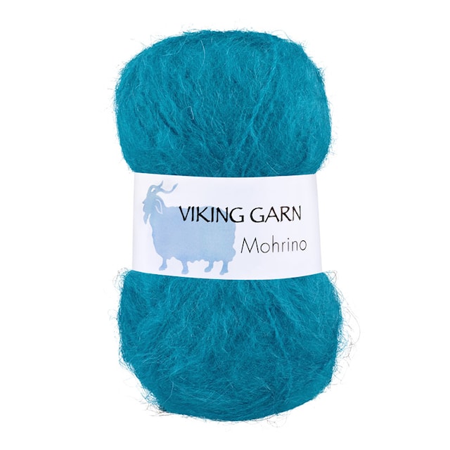 Mohrino 50 g Turquoise 529 Viking Garn