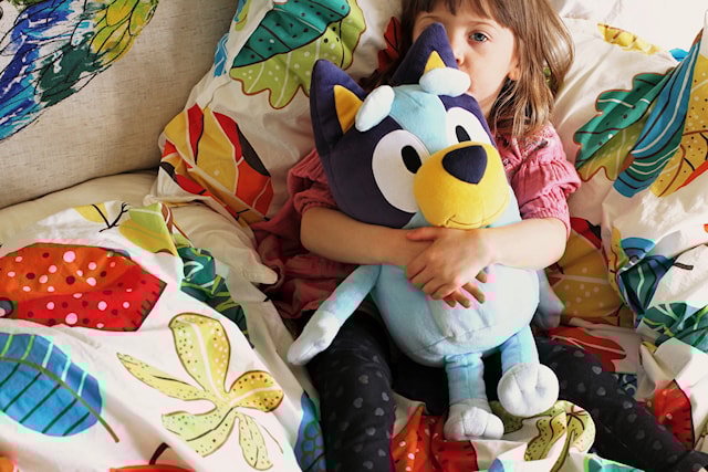 Produktbilde 3 for Bluey Jumbo Bamse 45 cm