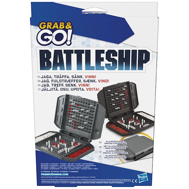 Produktbild 4 för Grab & Go Battleship (SE/NO/FI)