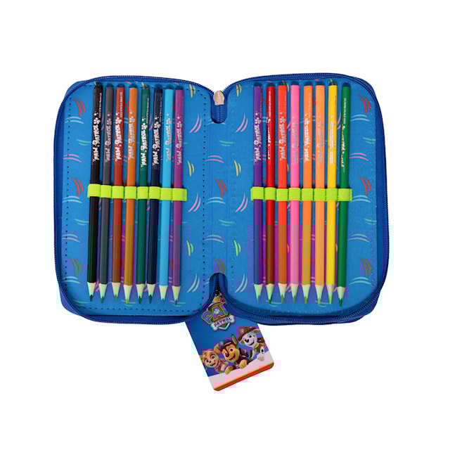 Produktbilde 3 for Paw Patrol Dobbelt pennal med innhold