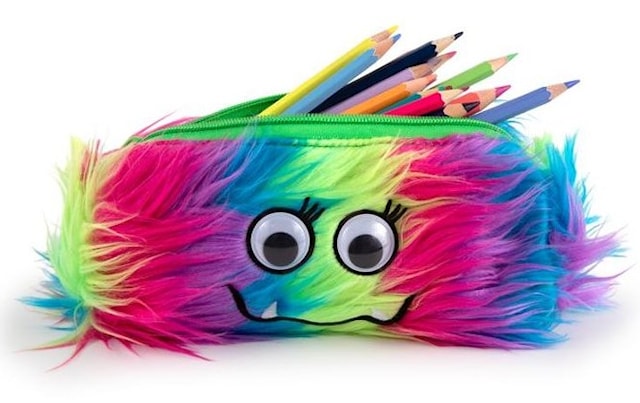 Tuotekuva 1 - Monsterikynäkotelo pörröinen, silmillä lajittelematon Trendhaus