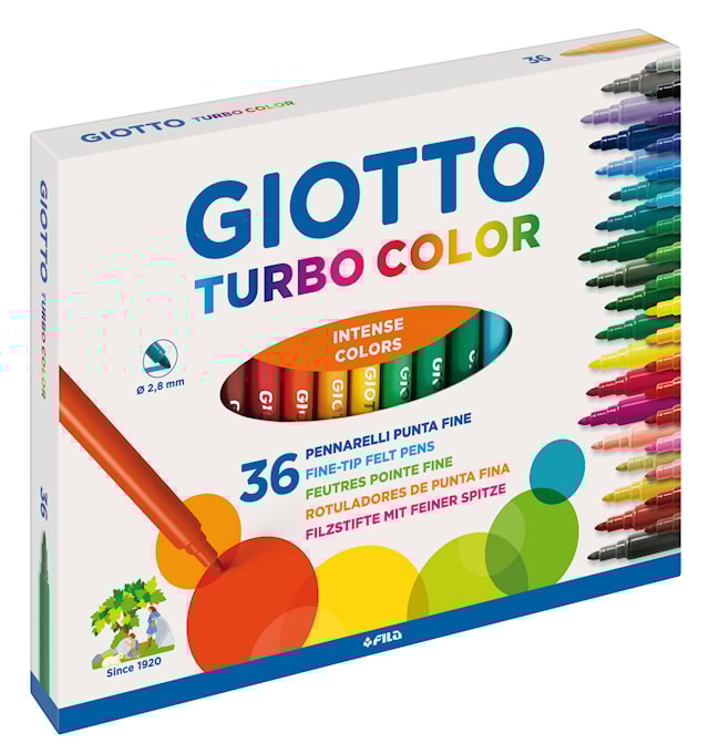 Produktbild 1 för Tuschpennor 36-p Giotto