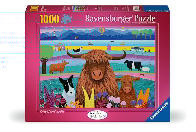Produktbilde 1 for Highland Life Puslespill 1000 brikker, Ravensburger