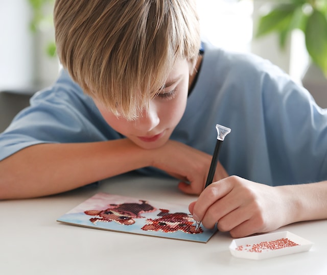 Produktbild 3 för Musse & Helium Diamantmålning Micki