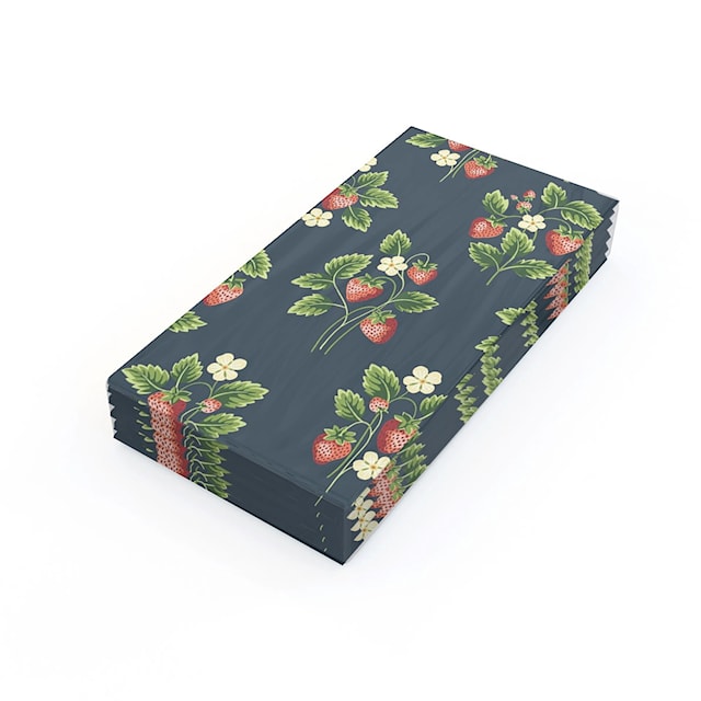 Tuotekuva 2 - Buffetservetit 16 kpl Mansikka merensininen Ivars i Lanna