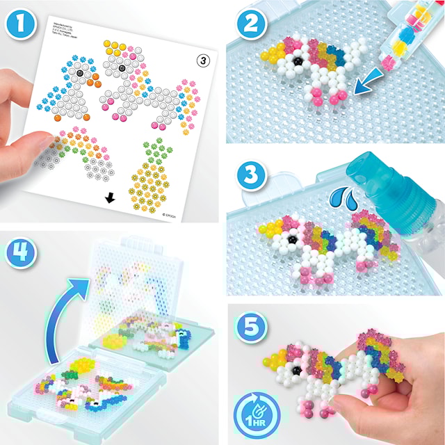 Produktbilde 4 for Startsett Stjerneperler 1000 stk Aquabeads