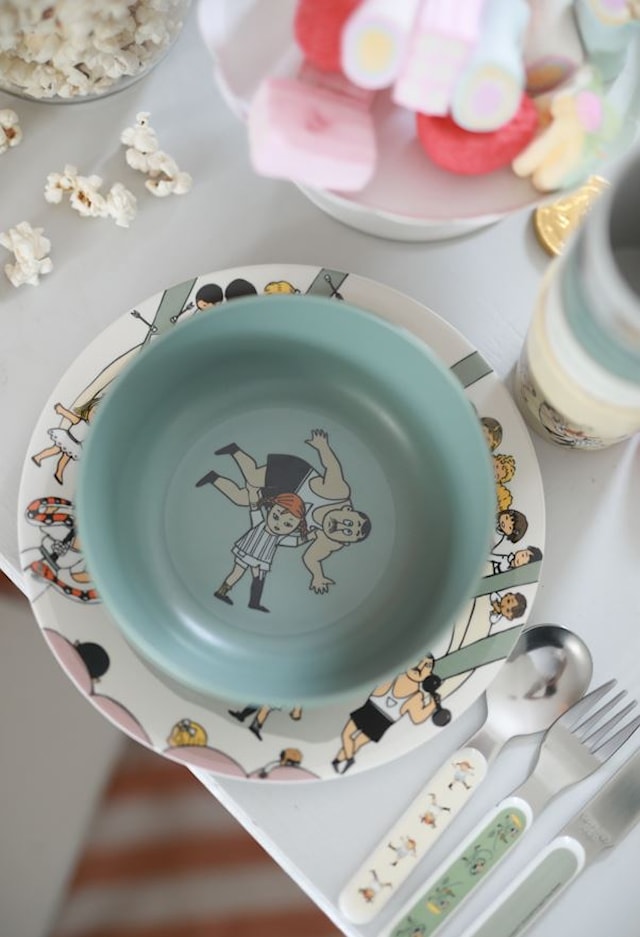 Produktbilde 2 for Pippi Sirkus Skål grønn Rätt Start