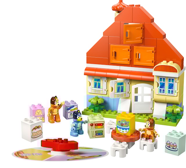 Produktbilde 2 for Blueys hus med huskespill LEGO® DUPLO Bluey (10459)