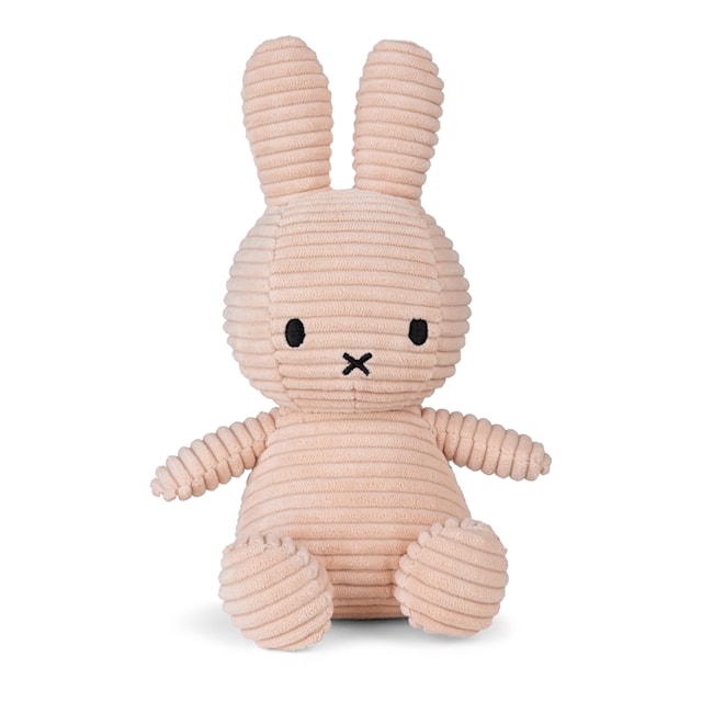 Produktbilde 1 for Miffy ECO Corduroy Kosedyr 23 cm Misty Rose Bon Ton Toys