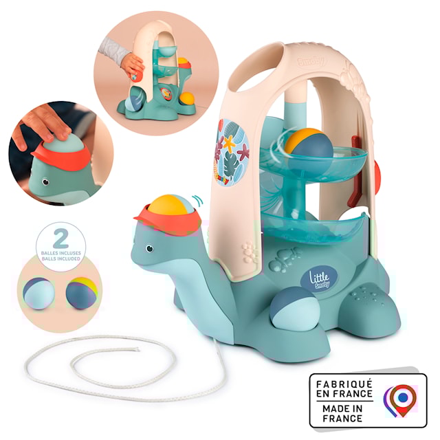 Produktbild 2 för Sköldpadda dragleksak med kulbana Little Smoby