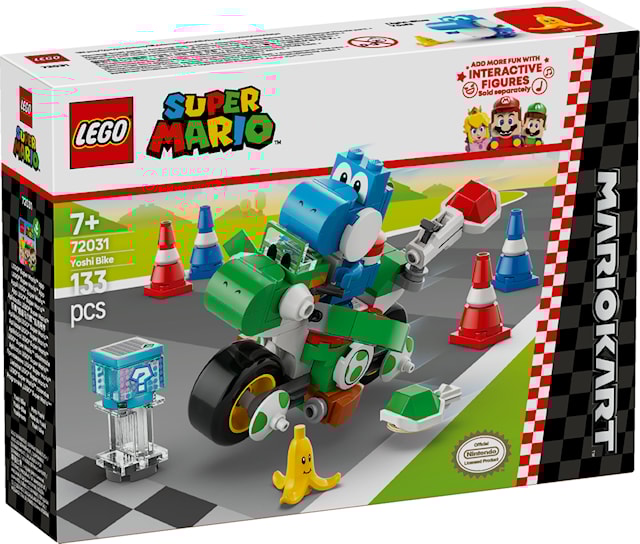 Tuotekuva 1 - Mario Kart™ – Yoshi Bike LEGO® Super Mario (72031)