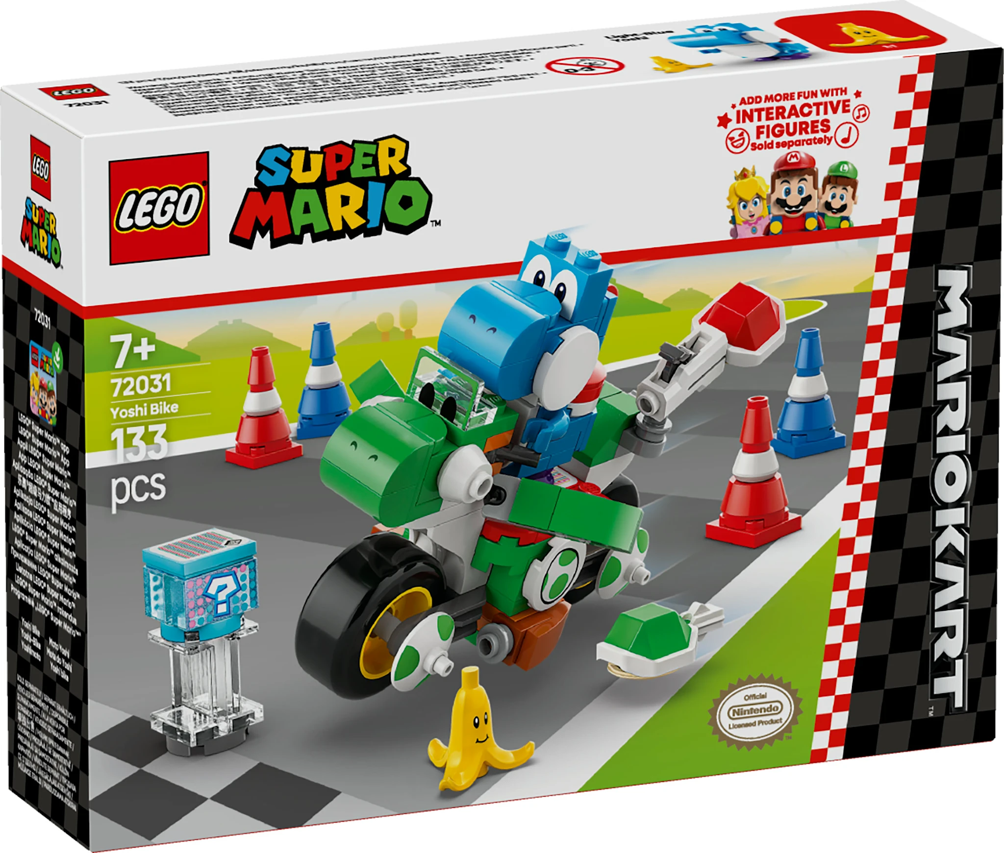 Tuotekuva ille Mario Kart™ – Yoshi Bike LEGO® Super Mario (72031)