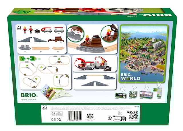 Produktbild 5 för Startset Tågbana Brio (36079)