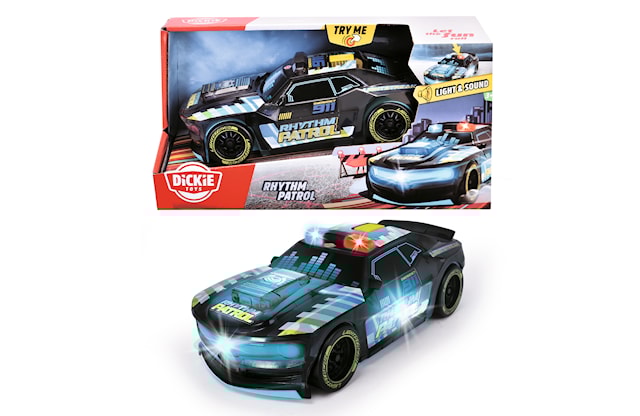 Produktbild 1 för Rhythm Patrol Polisbil Dickie Toys
