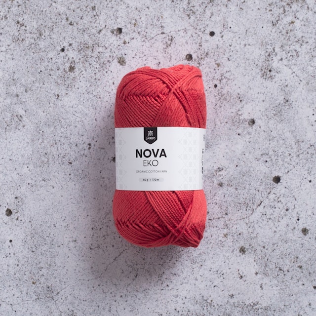 Nova Eko Cotton 50 g Red Järbo