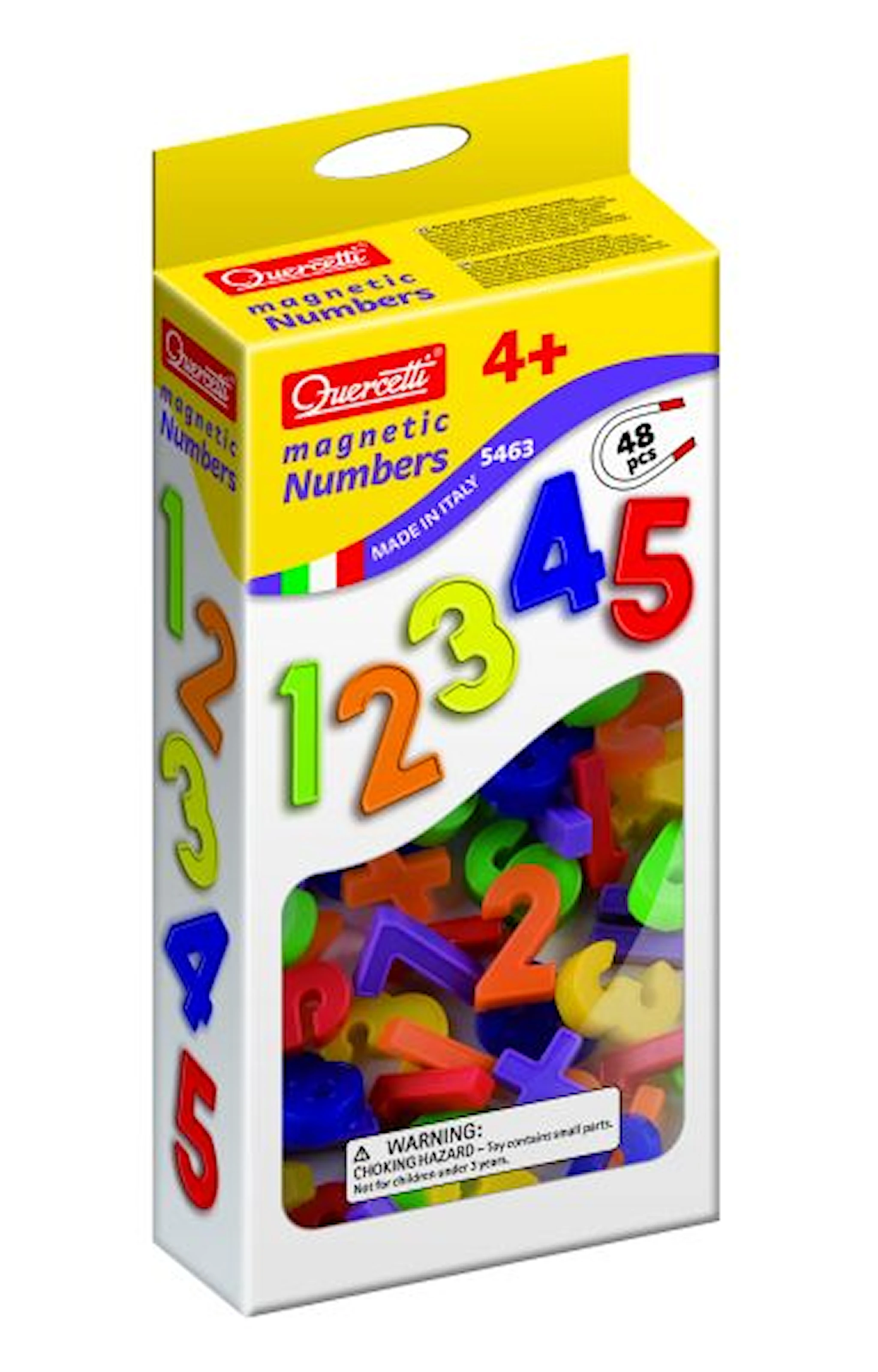 Produktbild för Magnetsiffror 48 Stycken, Quercetti