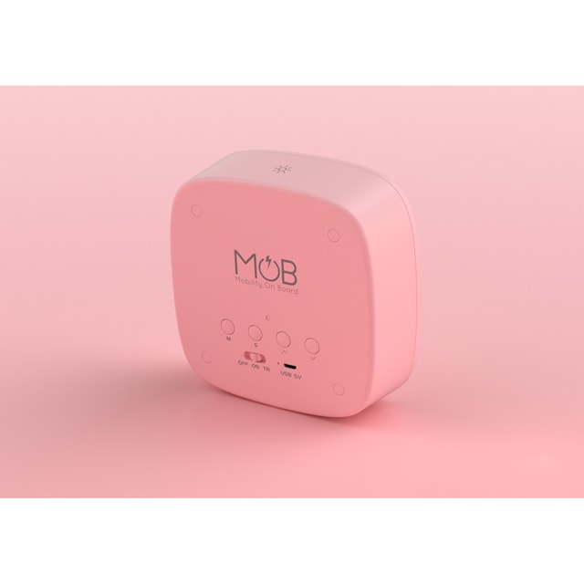 Produktbild 3 för MOB Väckarklocka med Nattlampa Billy Pink