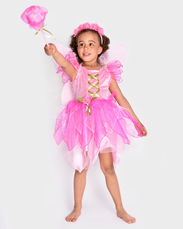 Tuotekuva 1 - Keijumekko, siivet ja sauva 122–128 cl Den goda fen