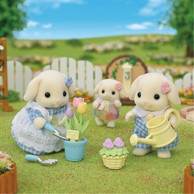 Produktbild 1 för Flora kanin  Trädgårdsset Sylvanian Families
