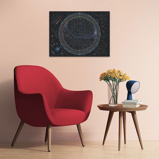 Tuotekuva 4 - Map of the Universe Palapelit 1500 palaa, Ravensburger