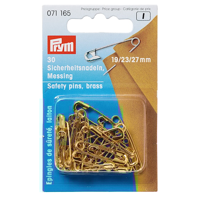 Produktbilde 1 for Sikkerhetsnål sort. 19–27 mm 30 stk. Prym