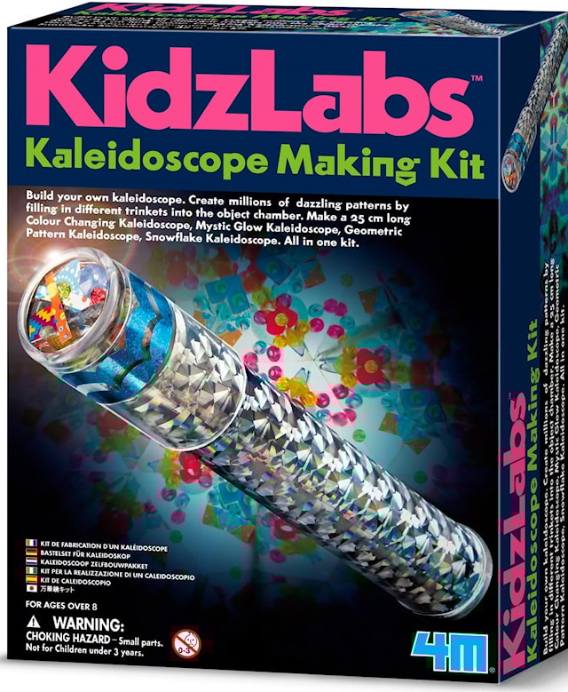 Tuotekuva 1 - KidzLabs Kaleidoscope Making Kit 4M