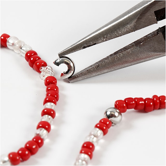 Tuotekuva 3 - Solmusuojat, halk. 5 mm, hopeanväriset, 50 kpl/ 1 pkt