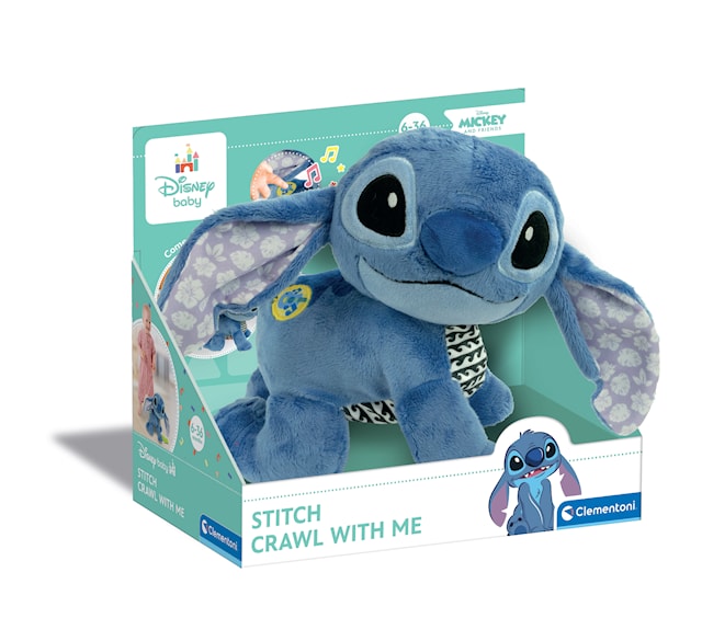 Produktbild 3 för Disney Baby Stitch Lär dig Krypa Clementoni